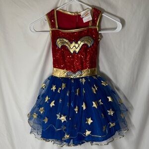DC Wonder Woman Costume - Red, Blue, and Gold